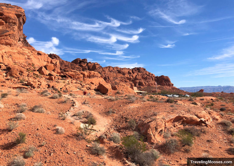 Balancing Rock Trail Valley Of Fire Traveling Mooses