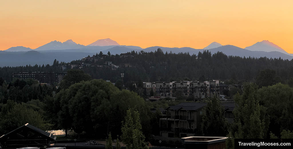 Skyline around Bend