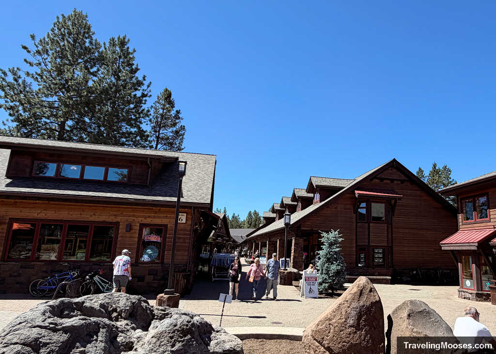 Sunriver Village on a sunny day