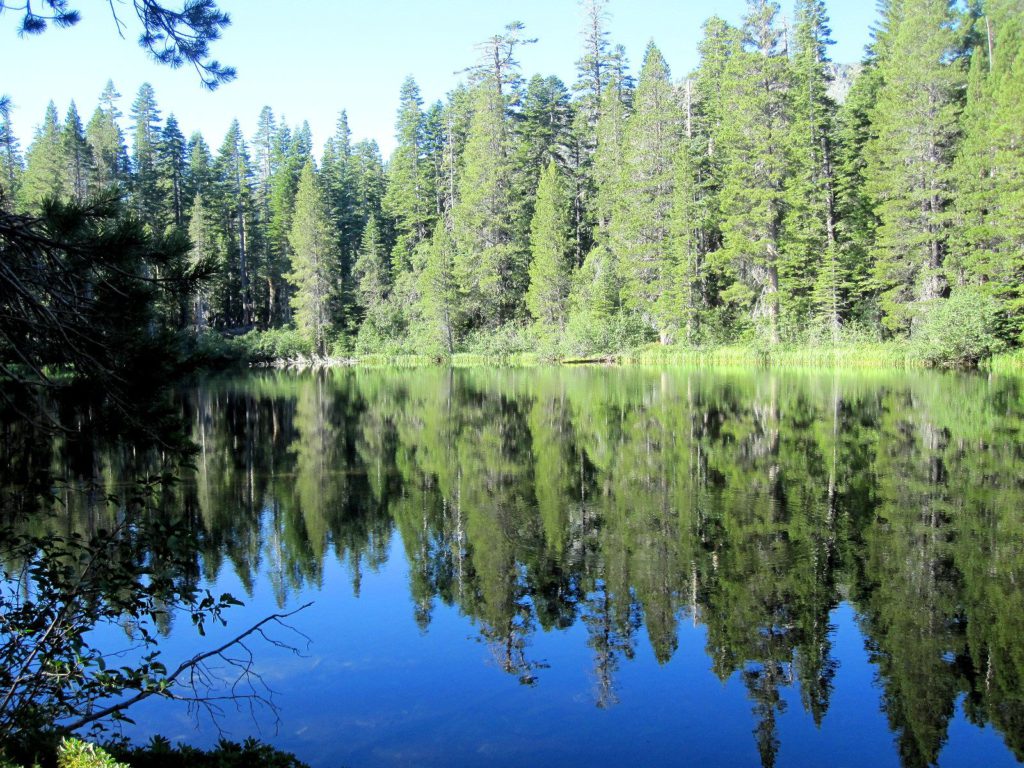 Cathedral Lake in California