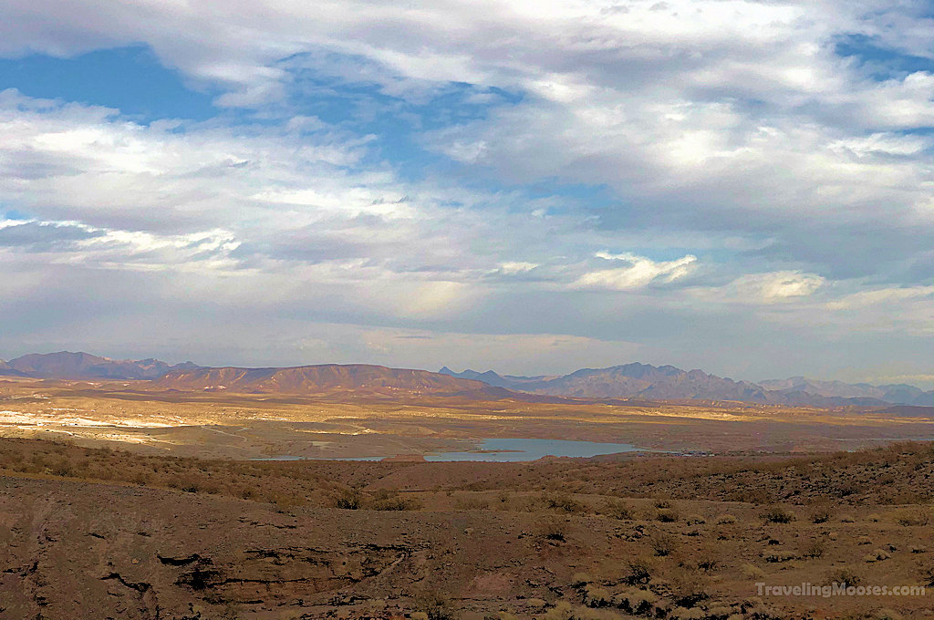 A receding Lake Mead