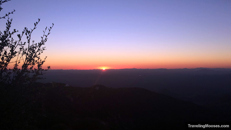 Sunset at Kitt Peak Observatory