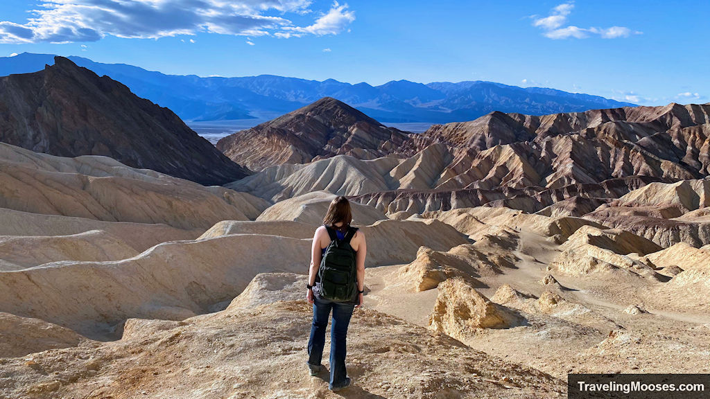 Badlands in Death Valley