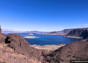 Lake Mead seen from Historic Railroad Trail