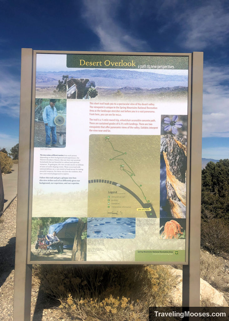 Desert Overlook Trail Sign