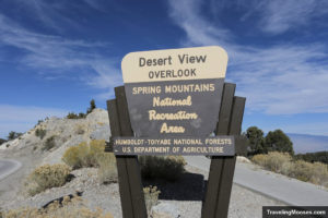 Desert View Overlook Trailhead Sign