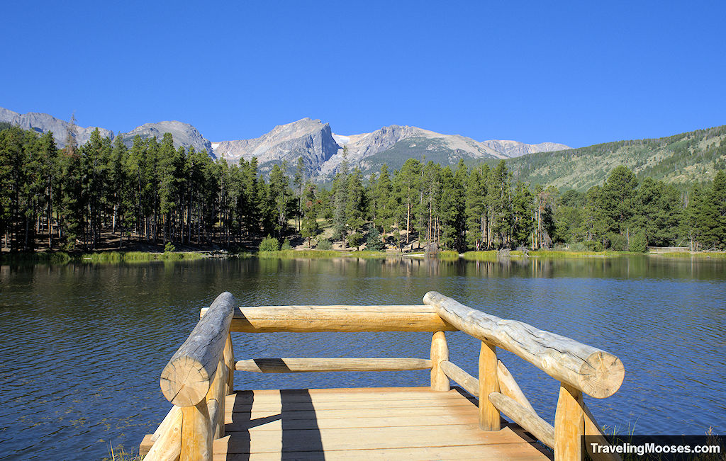 Dock at Sprague Lake RMNP