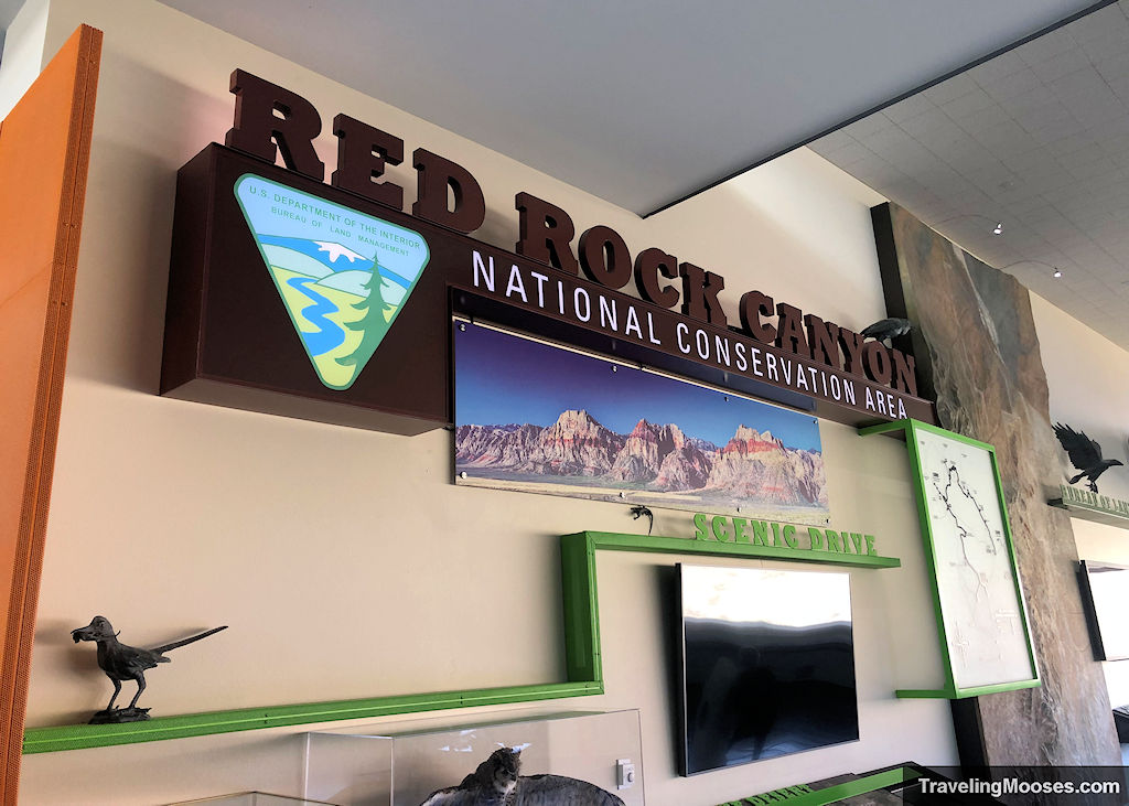 Inside the Red Rock Canyon Visitor Center