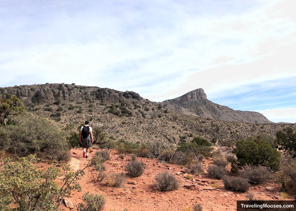 Keystone Thrust Trail with Turtlehead in the distance