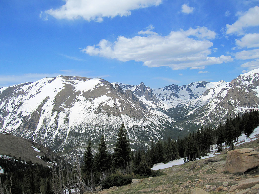 Rocky Mountains on Trail Ridge Road