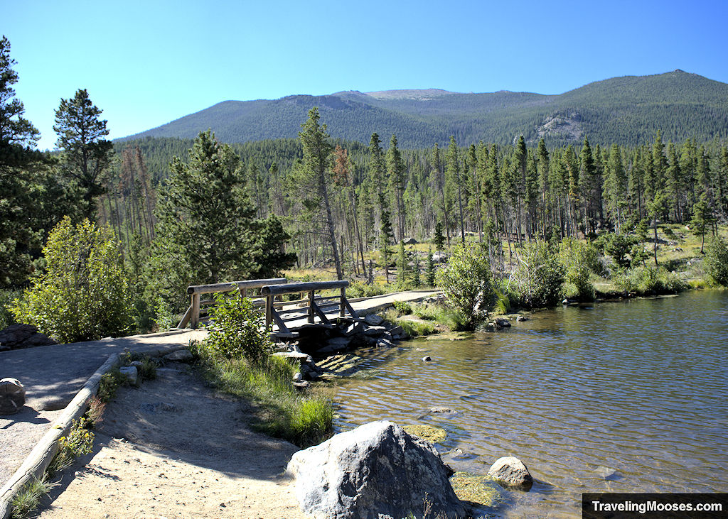 Sprague Lake Trail RMNP gravel path