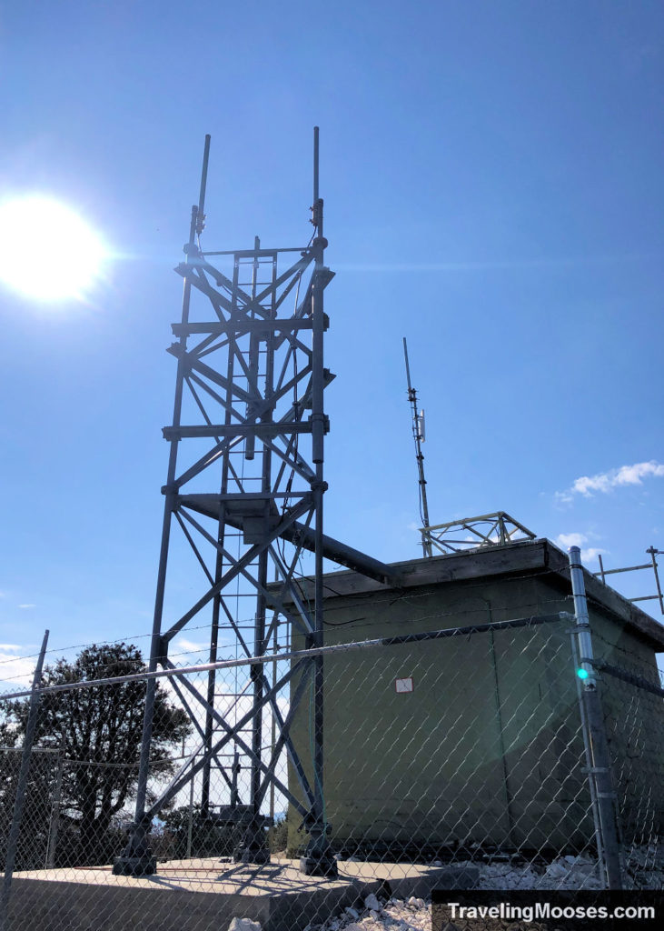 Communication Tower on Bertha Peak