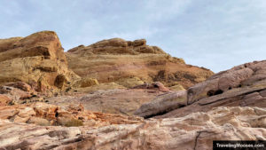 Sandstone Rocks along White Domes Trail