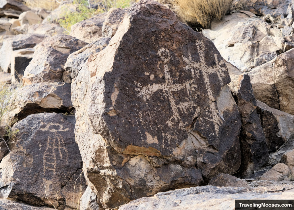 Sloan Canyon Petroglyph drawing