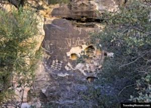 Petroglyph Wall, Red Rock Canyon Nevada
