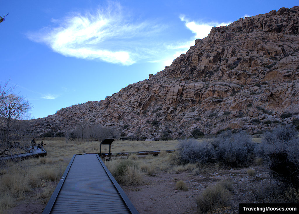 Red Springs Boardwalk trail, Red Rock Canyon Nevada