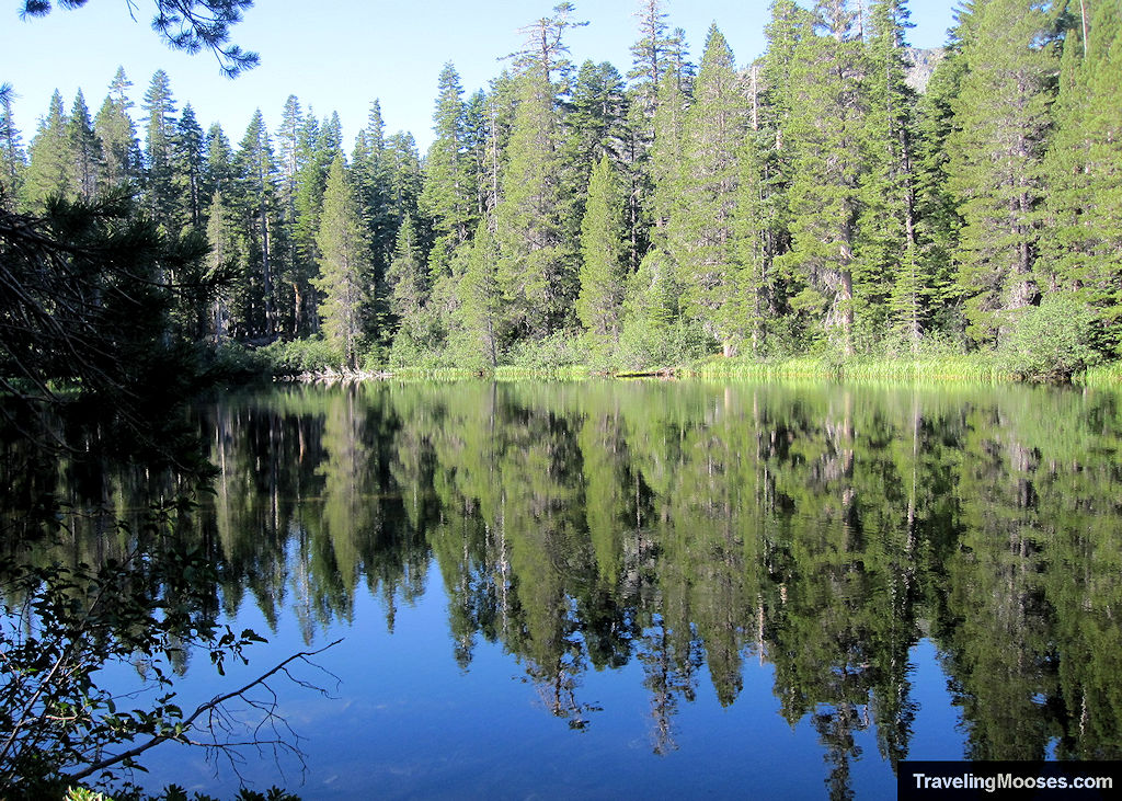 Cathedral Lake along Mount Tallac trail