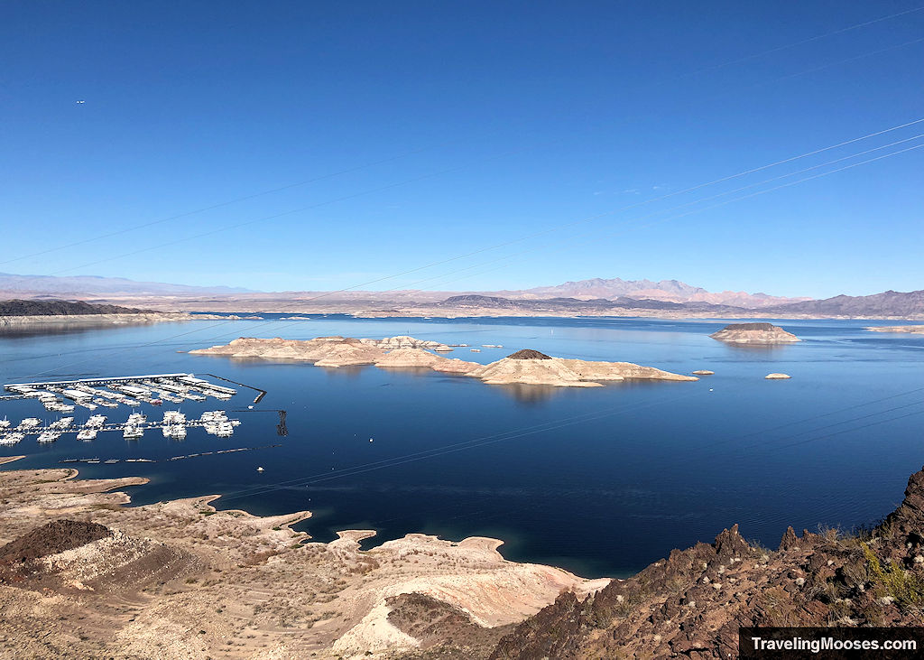 Lake Mead seen from overlook