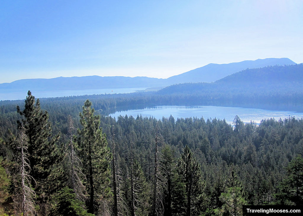 Views of Lake Tahoe from Mt. Tallac