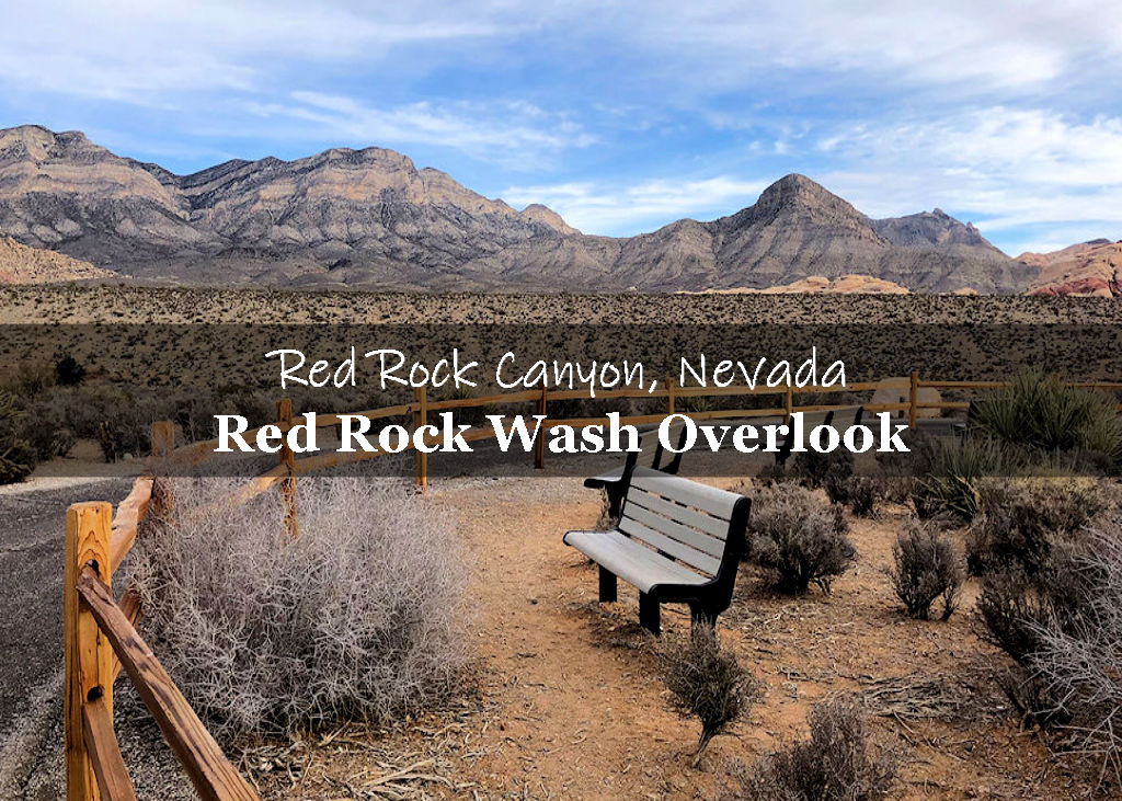 Red Rock Wash Overlook in Red Rock Canyon Scenic Loop