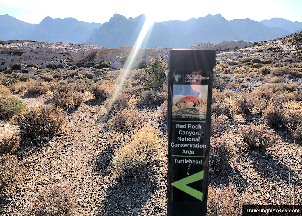 Turtlehead Peak Trail Marker