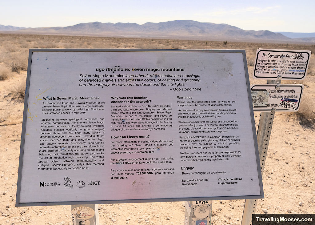 Rules and Regulations at Seven Magic Mountains