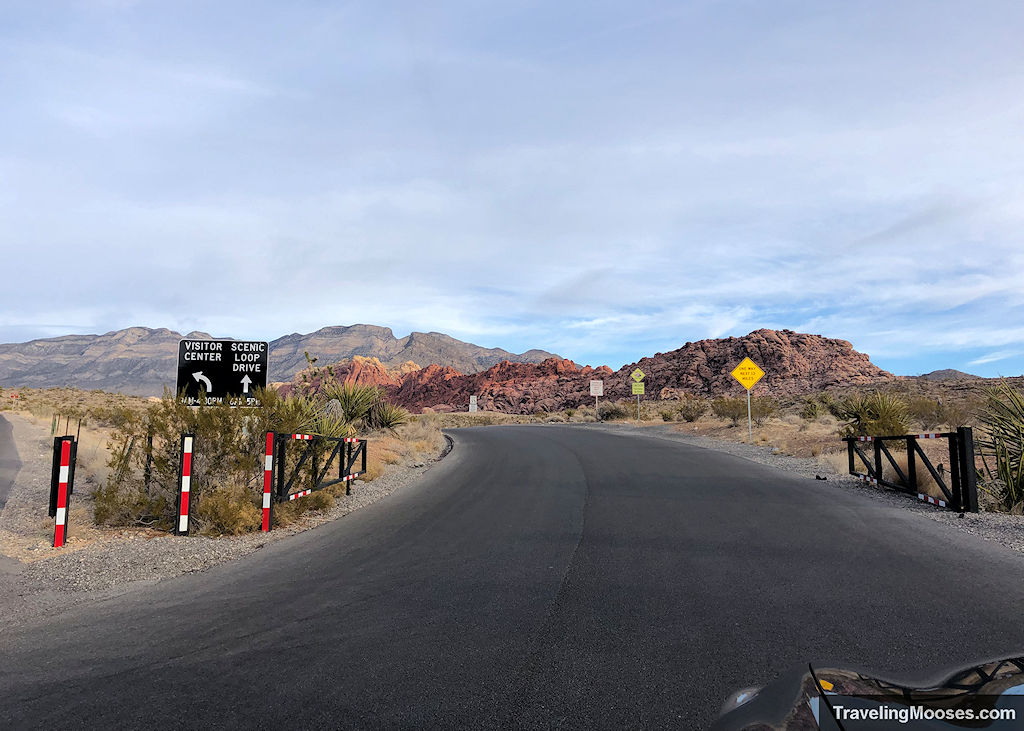 Red Rock Canyon Scenic Loop Entry