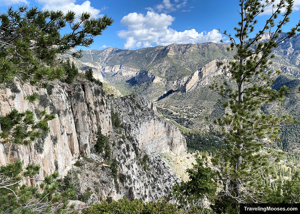 Cathedral Rock seen from Echo Overlook