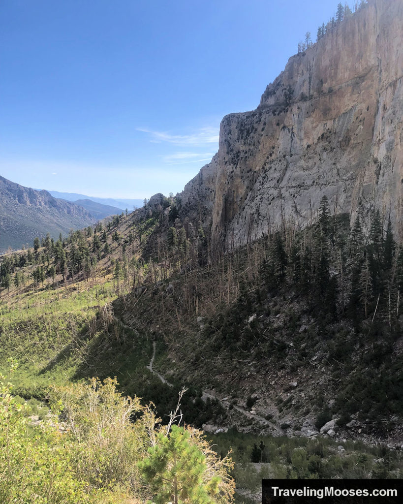 Echo Overlook Trail looking East