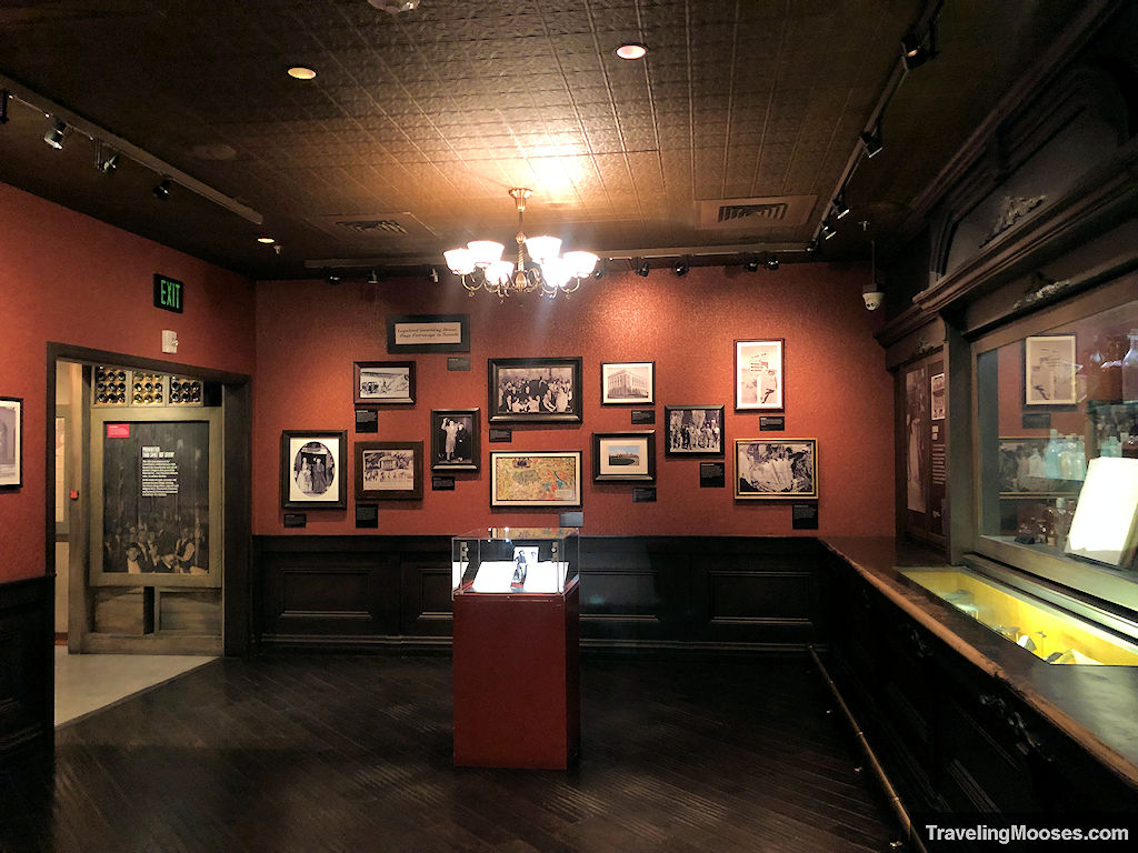 Exhibits at Mob Museum