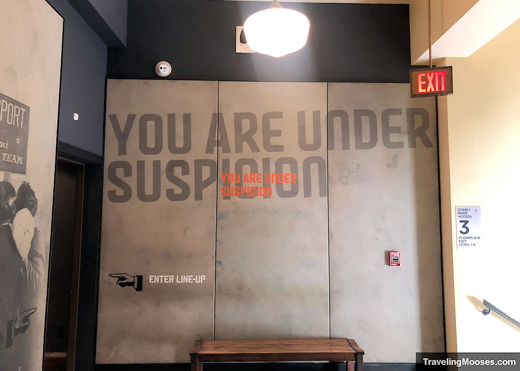 Mob Museum - Under Suspicion Mural