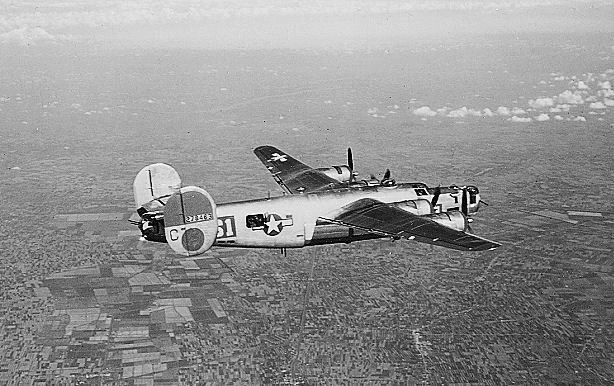 B24 Airplane, taken in 1944