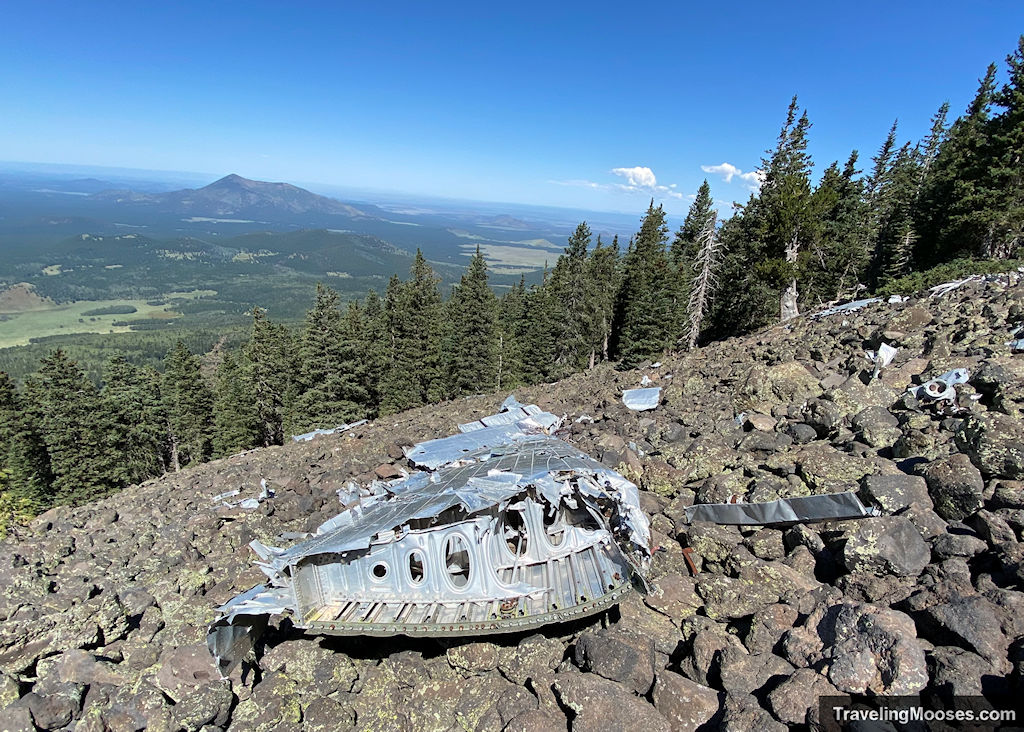 B-24 Plane wreckage Humphreys Peak