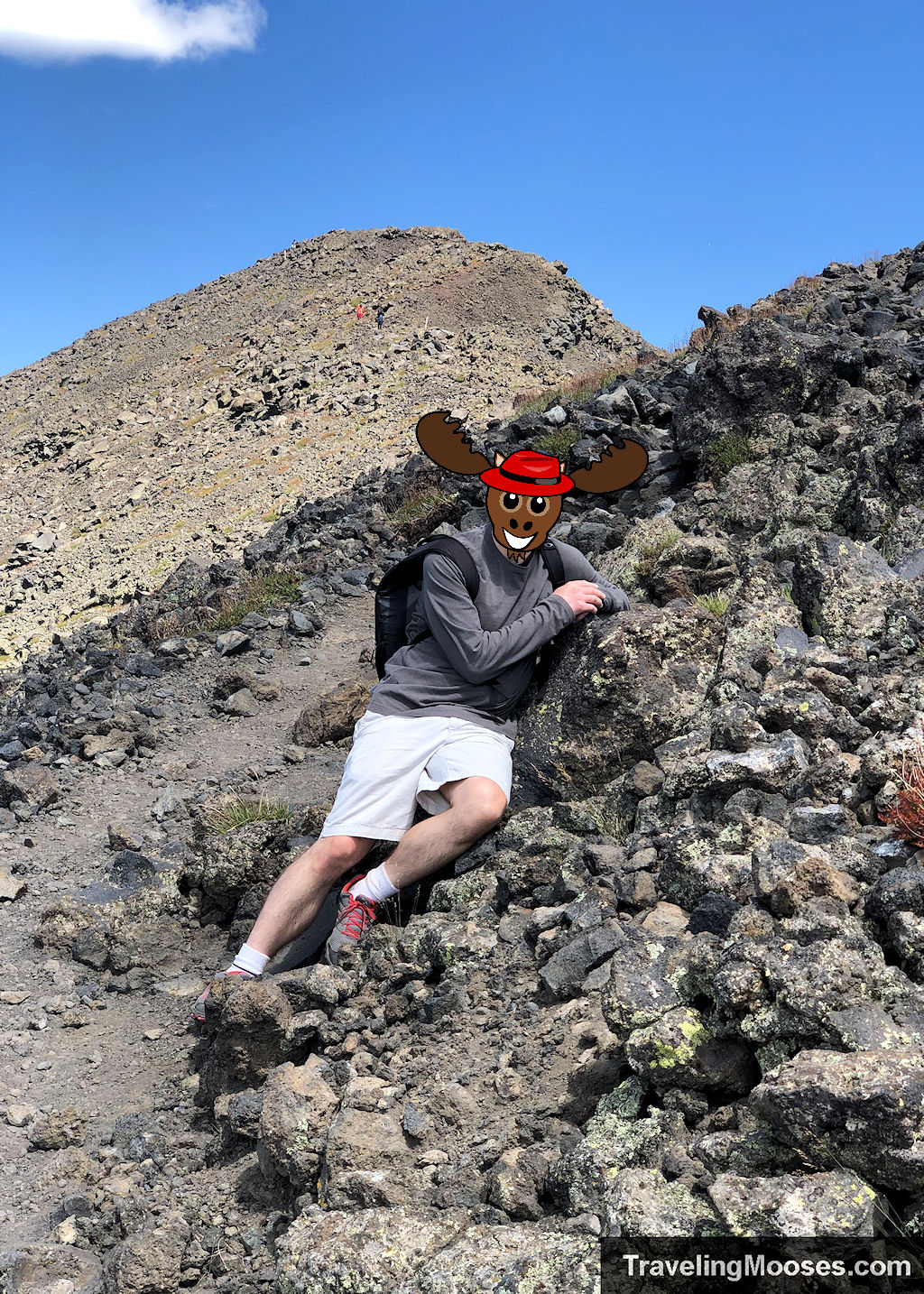 False summit number 2 Humphreys Peak