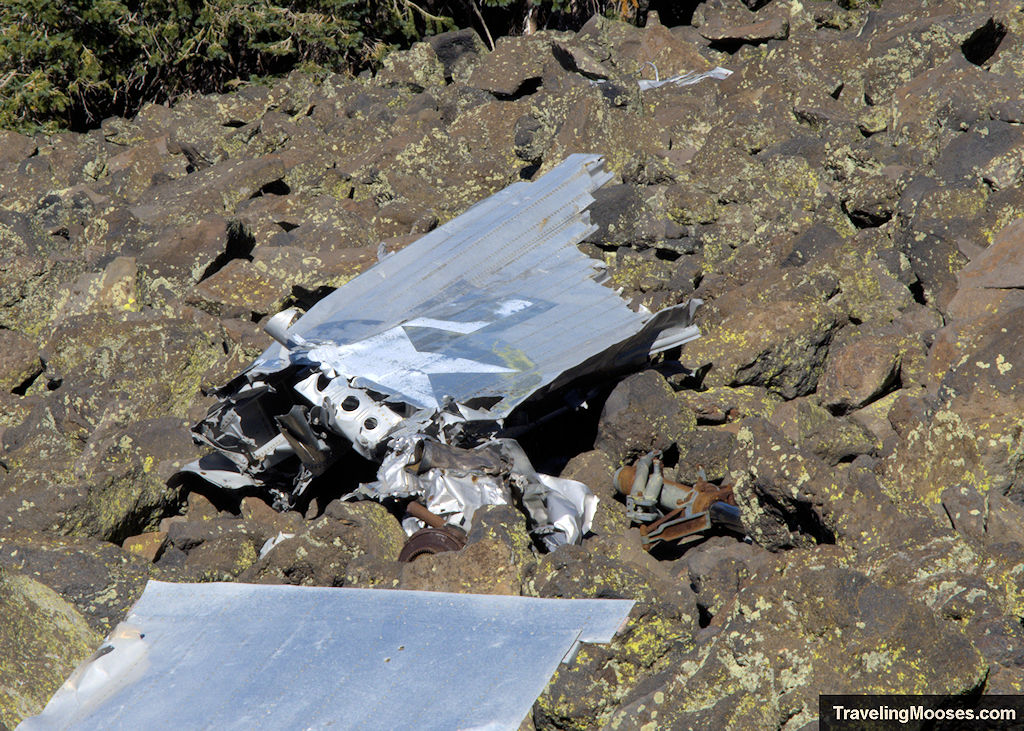 Humphreys Peak B-24 Bomber Plane Crash Wreckage