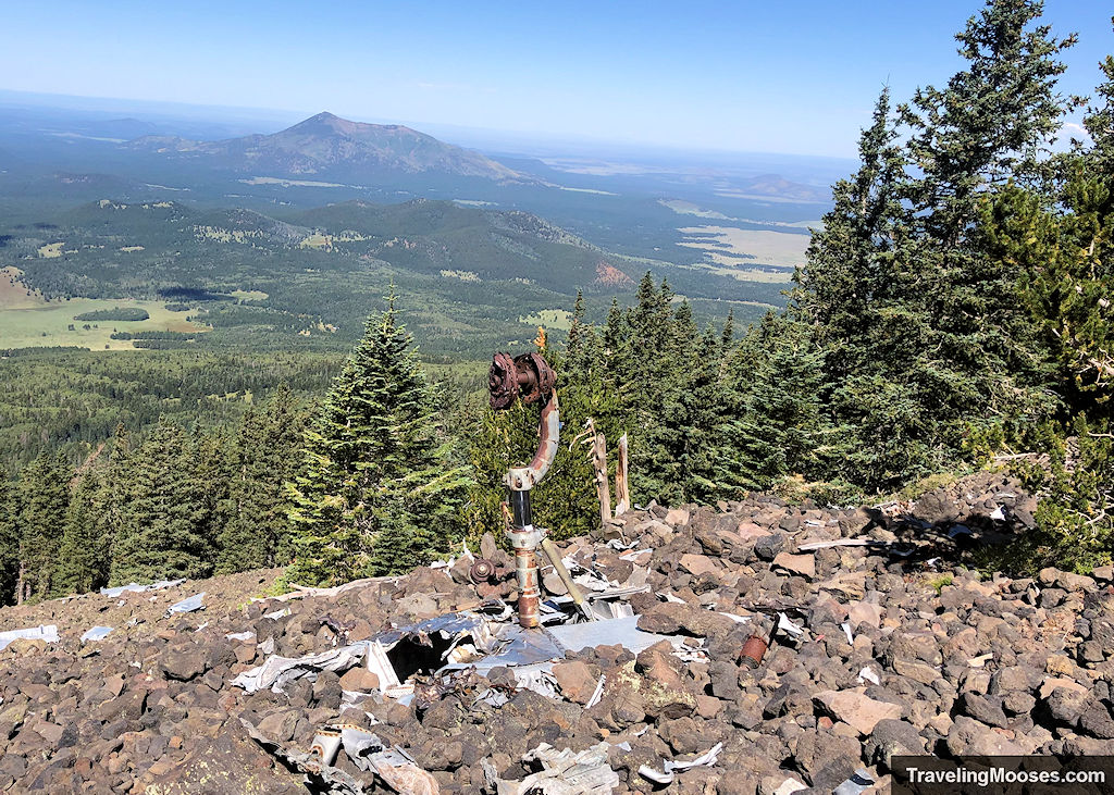 Humphreys Peak Plane Crash Site