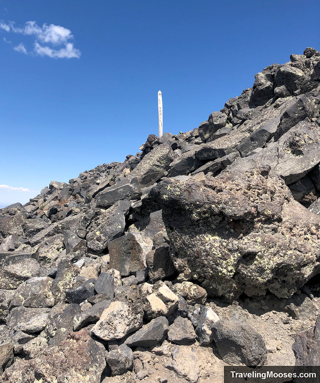 Path up Humphreys Peak