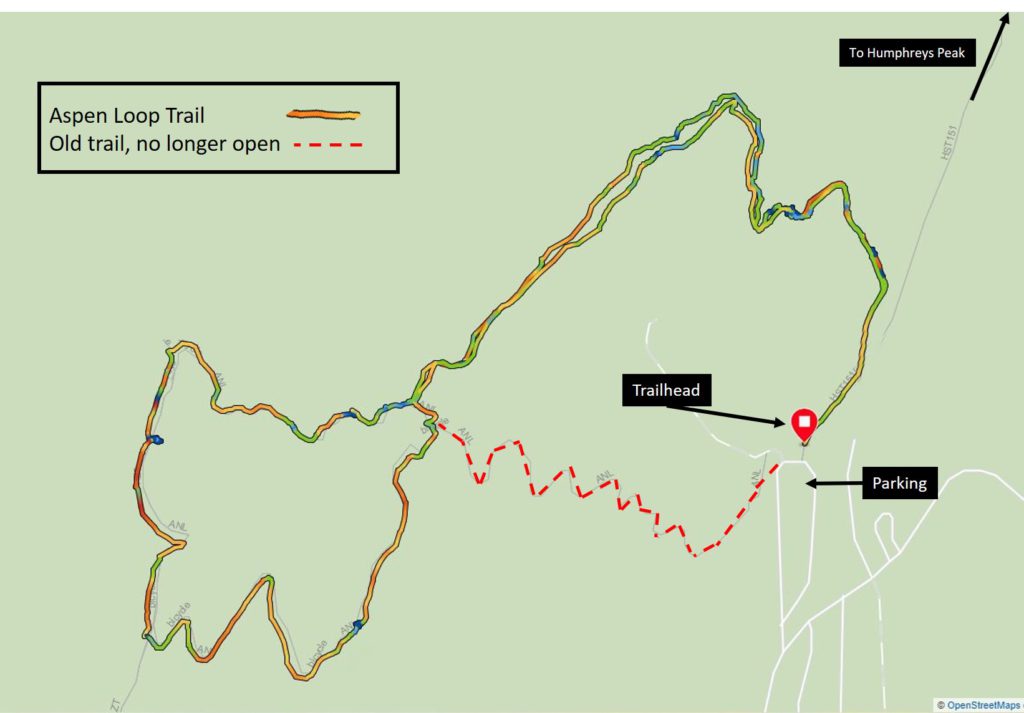 Aspen Loop Trail Map