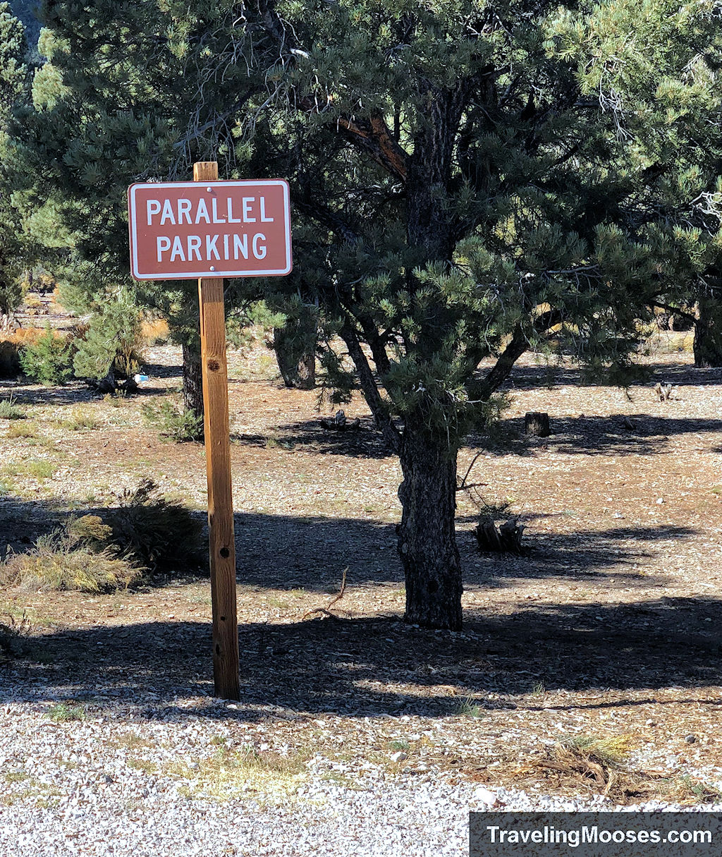 Parallel Parking At Sawmill Trailhead 