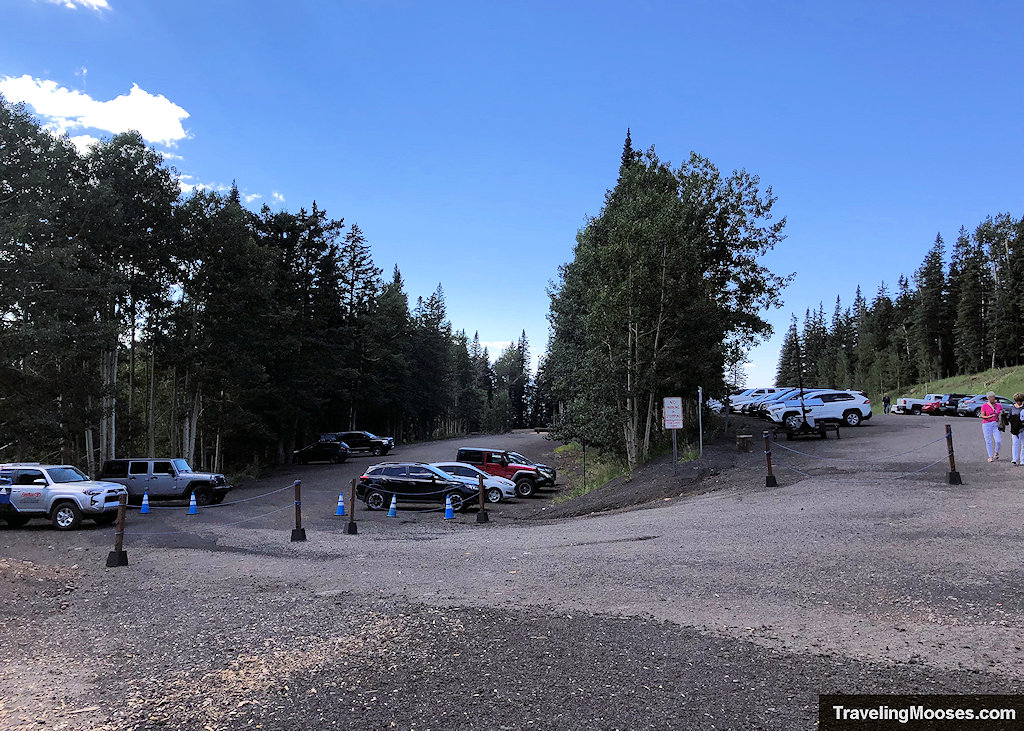 Snowbowl Ski Resort Parking Area