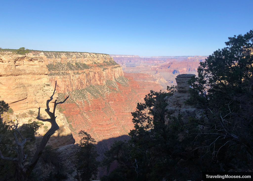 Grand Canyon vantage from South Kaibab Trail