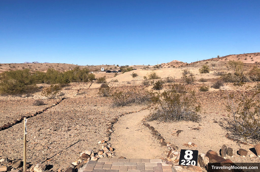 Teebox 8 at Sara Disc Golf Course