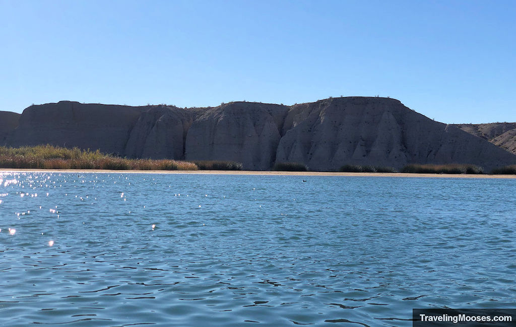 Rock formations on colorado river