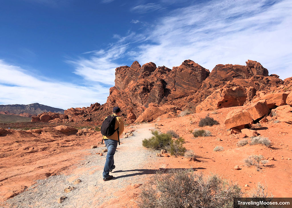 Balanced Rock Trail Valley of Fire