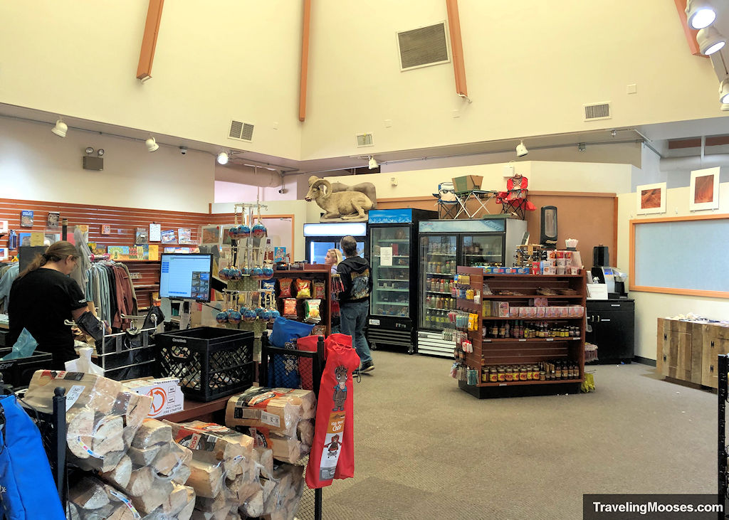 Gift Shop in the Valley of Fire Visitor Center