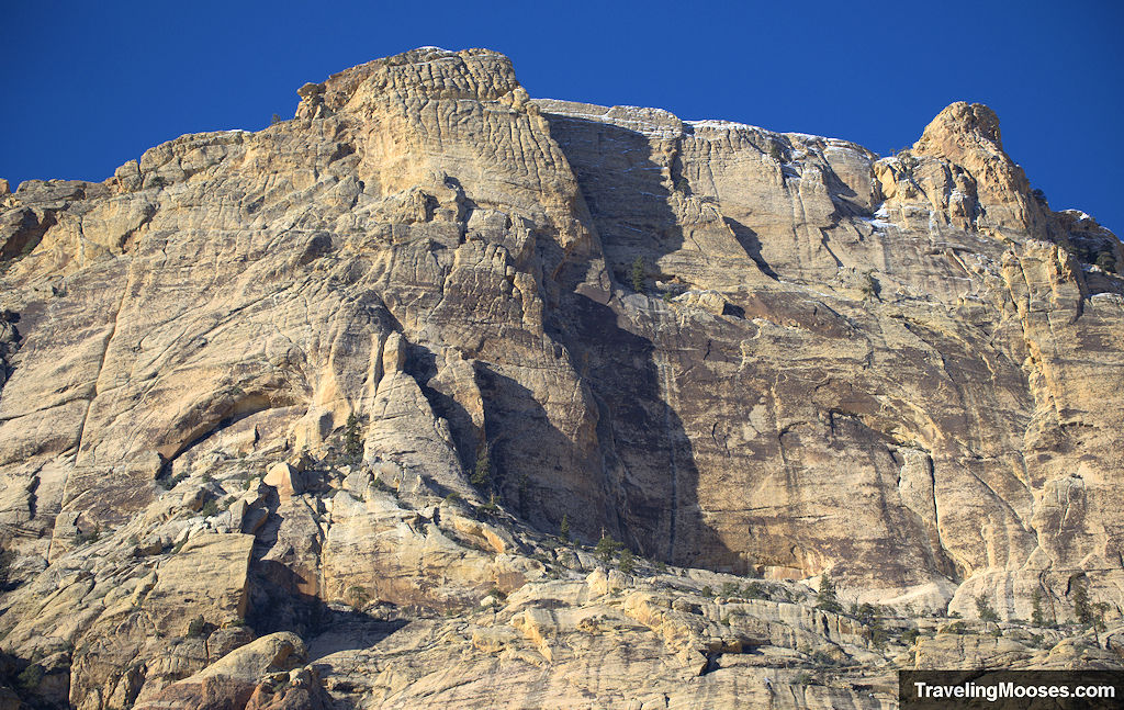 Canyon walls at Red Rock Canyon