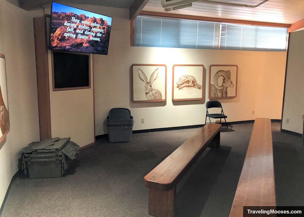 Theater inside Valley of Fire Visitor Center