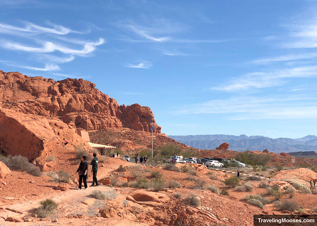 Visitor Center from Balanced Rock Trail