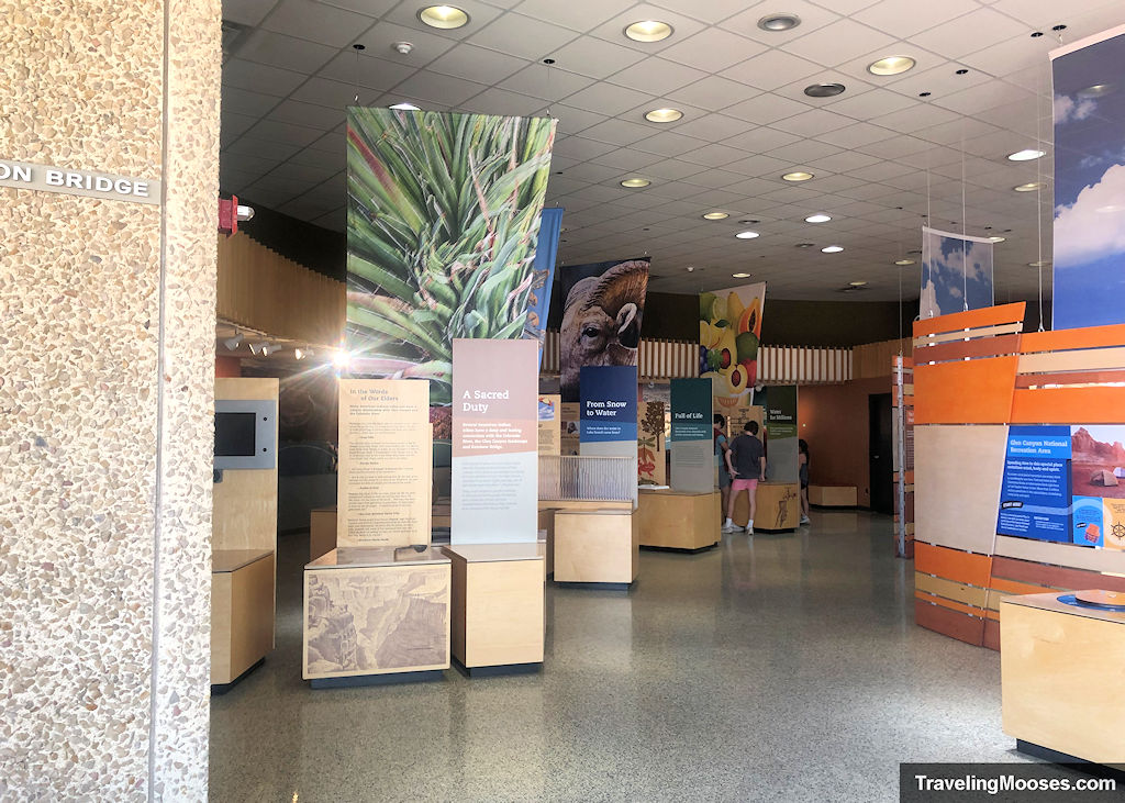 Exhibits at the Carl Hayden Visitor Center