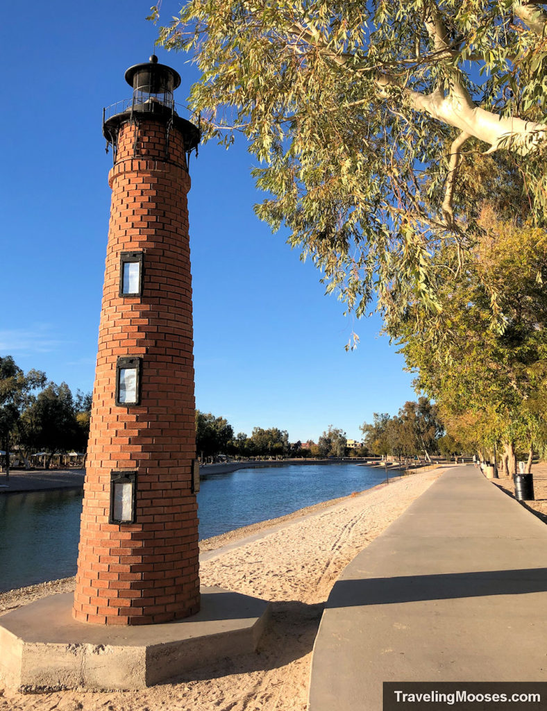 Lighthouse in Rotary park